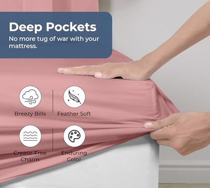 100% Organic Cotton Fitted Sheet