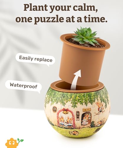 3D Puzzle Planter