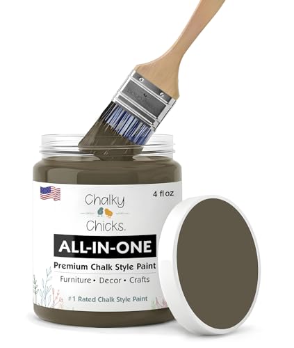 Beachwood 4 Fl Oz Chalk Paint for Furniture All in One