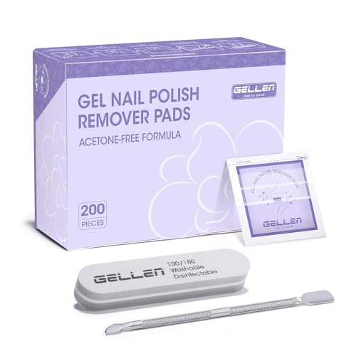 Nail Polish Remover Pads (200 Count)
