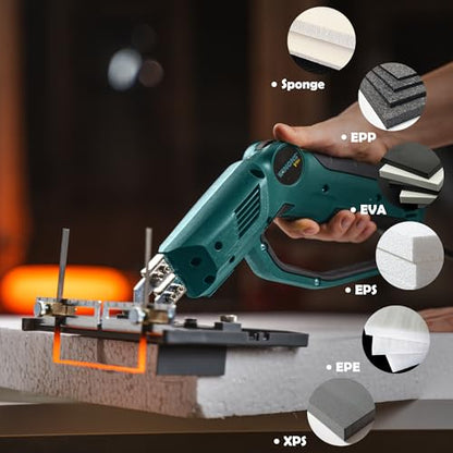 300W Hot Knife Foam Cutter with Sled and Ruler