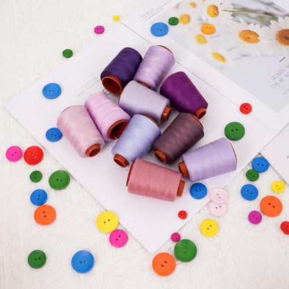 10 Pcs Sewing Thread (24000 Foot)
