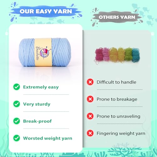 Crochet Kit for Beginners (2 Count)