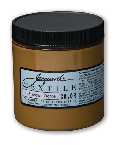 Textile Color Paint BRWN Ochre (8 Fl Oz)