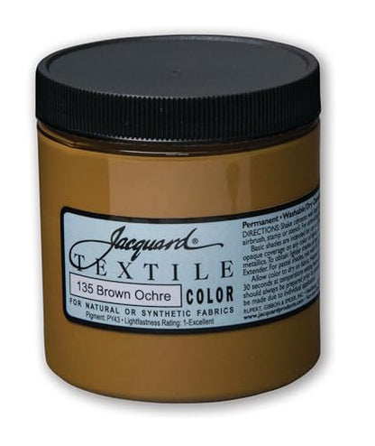 Textile Color Paint BRWN Ochre (8 Fl Oz)