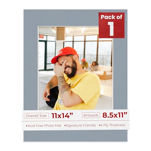 11x14 Mat for 8.5x11 Photo