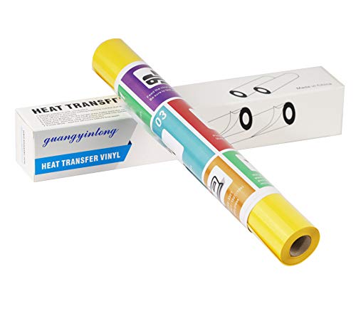 Heat Transfer Vinyl Yellow HTV Rolls
