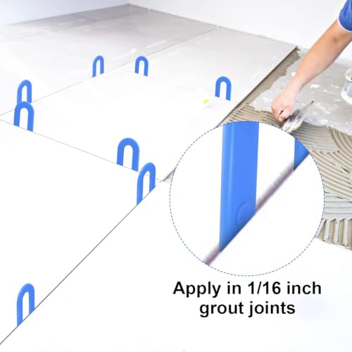 1000 Pcs Horseshoe Shims U Shape Plastic Shims Tile Spacers 1