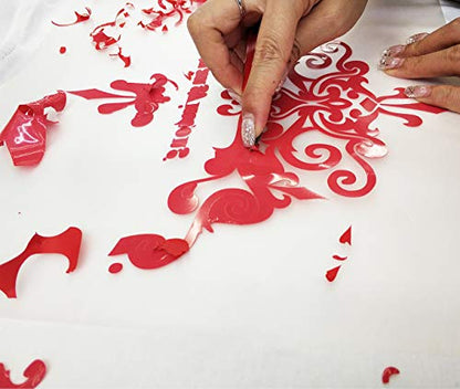 Heat Transfer Vinyl Red HTV Rolls