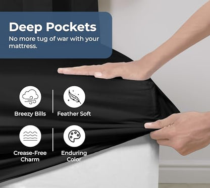 100% Organic Cotton Fitted Sheet