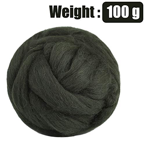 3.53oz Needle Felting Wool Roving Wool for Felting Wool Felting Supplies