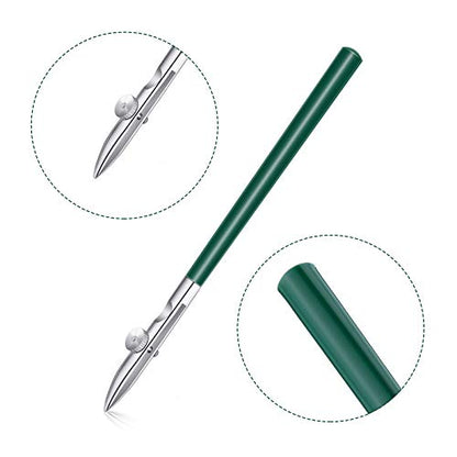 6 Pieces Art Ruling Pen 3 Sizes Masking Fluid Pen and 50 x 35 x 5 mm Glue Residue Eraser (6 Count)