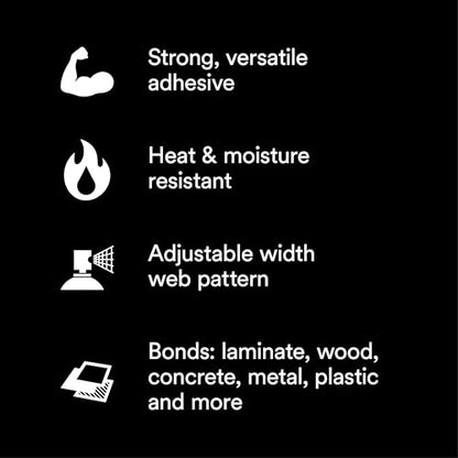 Hi Strength Spray Adhesive Glue 90 CA (19 Ounce)