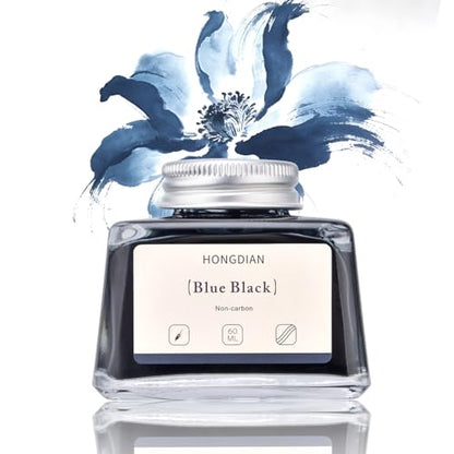 Hongdian Fountain Pen Bottled Ink Blue Black Color