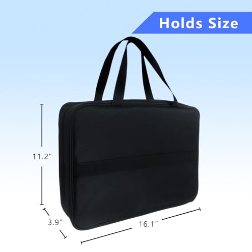 17 Pocket Board Game Organizer Carry Case