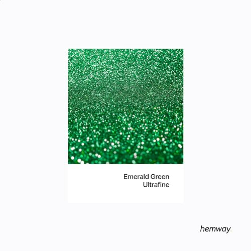 Resin Glitter Emerald Green 100g Polyurethane & Epoxy Glitter (3.5274 Ounce)