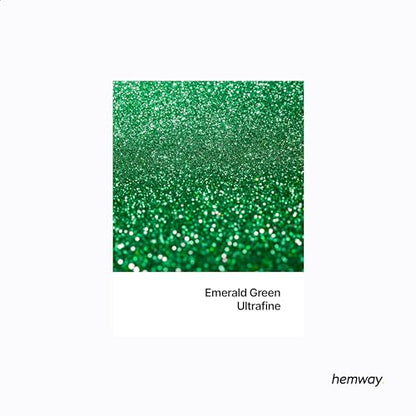 Resin Glitter Emerald Green 100g Polyurethane & Epoxy Glitter (3.5274 Ounce)
