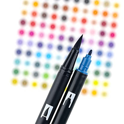 56186 Dual Brush Pen Art Markers (10 Count)
