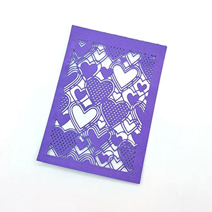 Love Heart Background Frame Cutting Dies