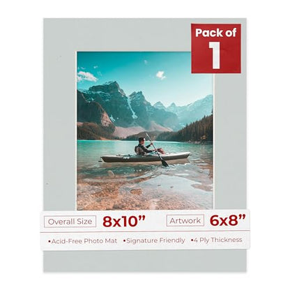 8x10 Mat for 6x8 Photo