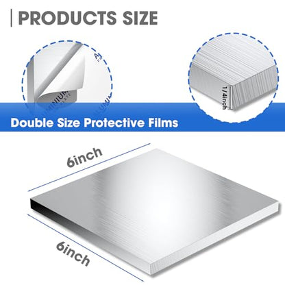 2PCS 1 4Inch Thick Aluminum Sheet Plate