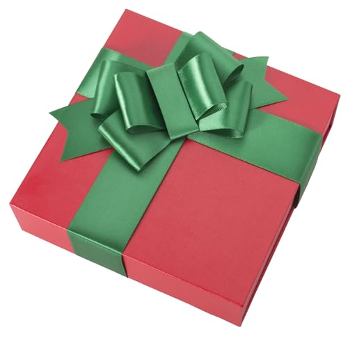 1-1/2 Inch Dark Green Ribbon 50Yards – Perfect for Gift Wrapping