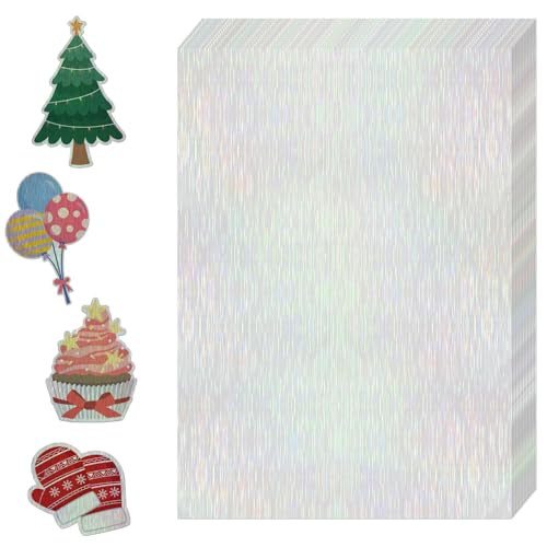 36 Sheets Holographic Sticker Paper (36 Count)