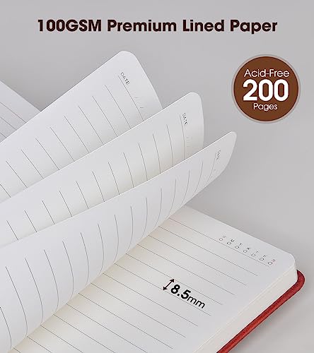 Lined Notebook with Pen