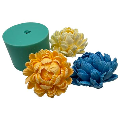 3D Blooming Chrysanthemum Silicone Mold for Crystal Epoxy Resin Flower