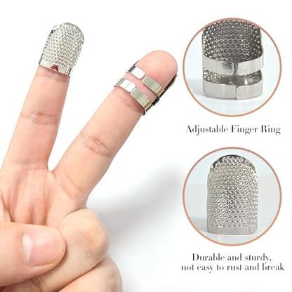 4Pcs Sewing Thimbles