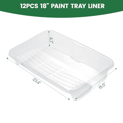 18 Inch Paint Tray Liners (12 Count)