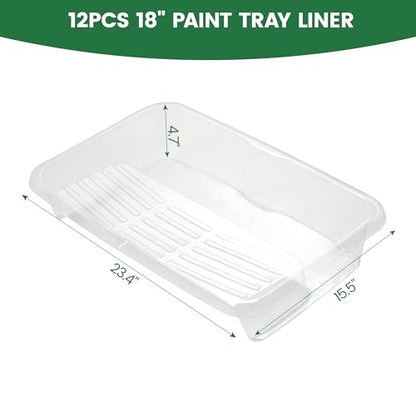 18 Inch Paint Tray Liners (12 Count)