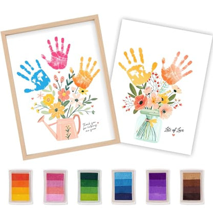 Handprint Flower Kit with Frame