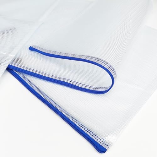 20pcs Mesh Zipper Pouch Bags (20 Count)