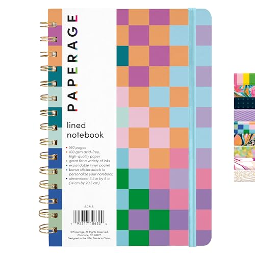 Lined Spiral Journal Notebook