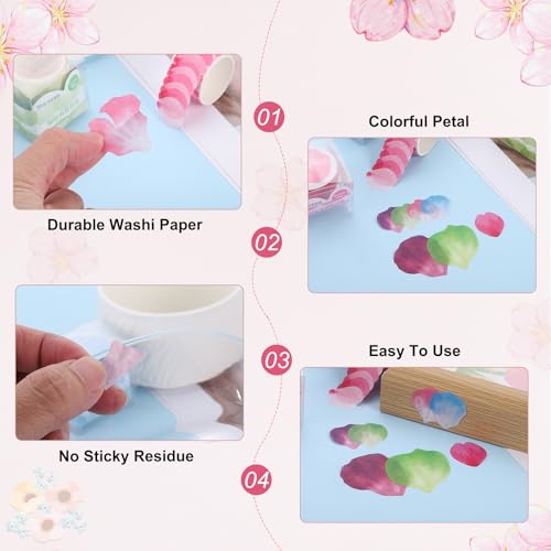 1 Roll Petal Washi Tape