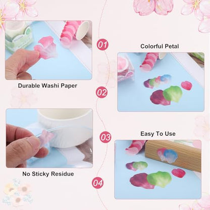 2 Rolls Petal Washi Tape