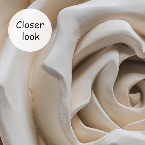 3D Rose Flower Wallpaper Large Floral wall murals for Bedroom 136"x96"