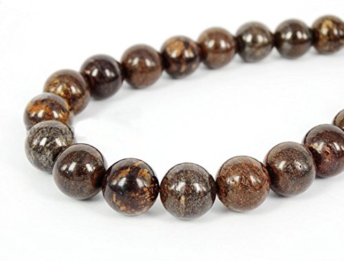 90pcs Adabele Natural Brown Bronzite Gemstone 4mm (95 Count)