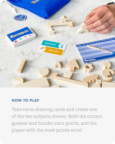 Asymbol A Building and Communication Game That Challenges Your Creativity & Imagination