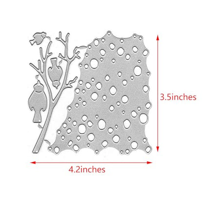 Metal Cutting Dies DIY Merry Christams Embossing Stencil Template Scrapbooking Card Making Mold Photo Album Arts Crafts Tools