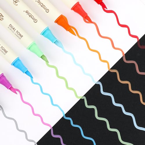 24 Color Acrylic Paint Markers