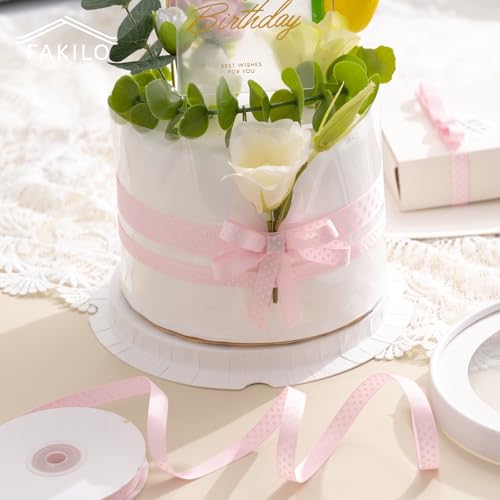 Polka Dot Grosgrain Ribbon 3