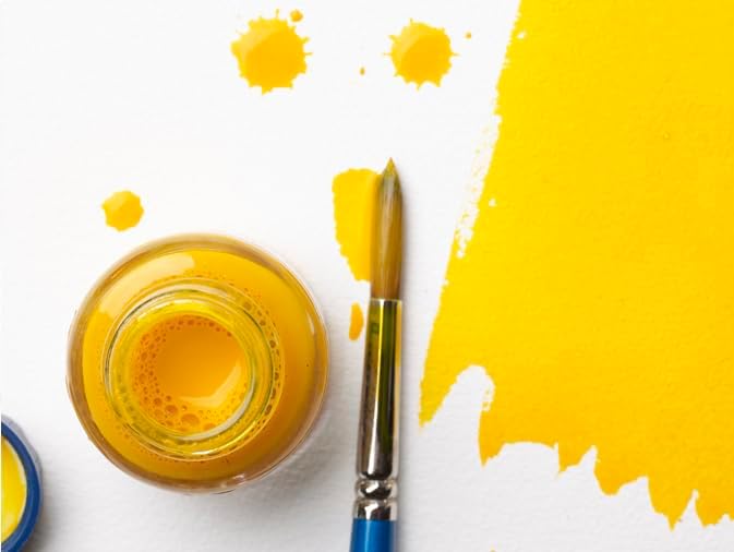 Winsor & Newton Calligraphy Ink, 30ml(1-oz) Bottle, Yellow Ochre - Crafty Corner