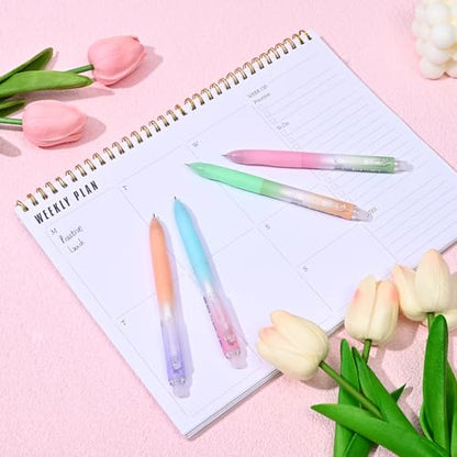 4P Erasable Gel Pens & 10 Pcs Refills (14 Count)