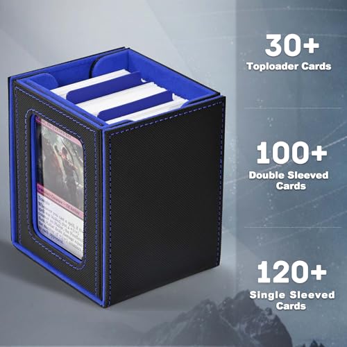 MTG Deck Box with Commander Window Display
