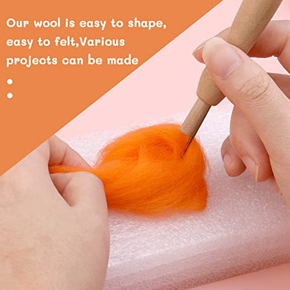 Wool Roving Bulk (8.8 Ounce)