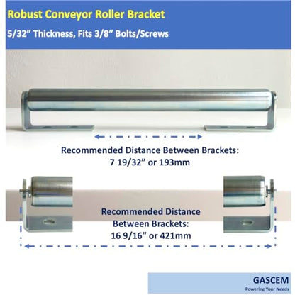 Long Roller with Bracket Set (2 Count)