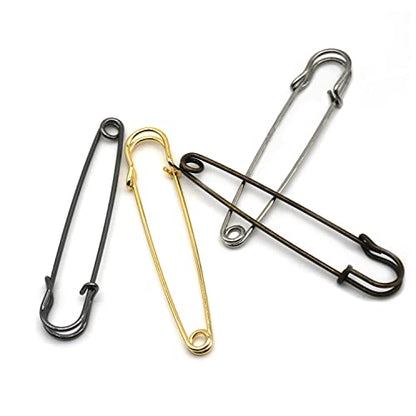 16pcs Extra Large 4inch Safety Pins for Crafting