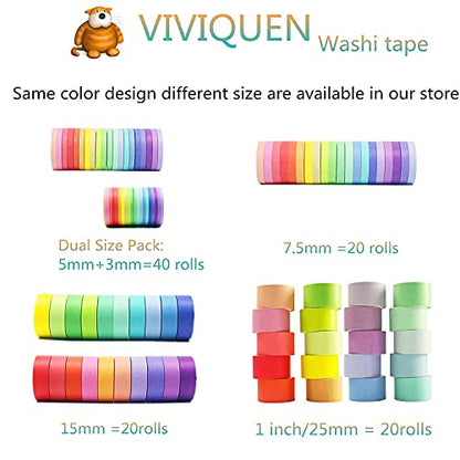 Washi Tape Set (20 Count)